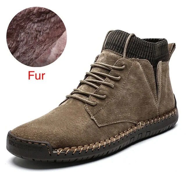 Khaki Fur / 6.5 / D - Medium