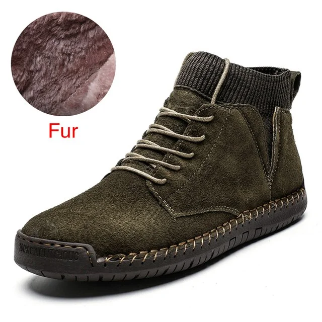 Green Fur / 6.5 / D - Medium