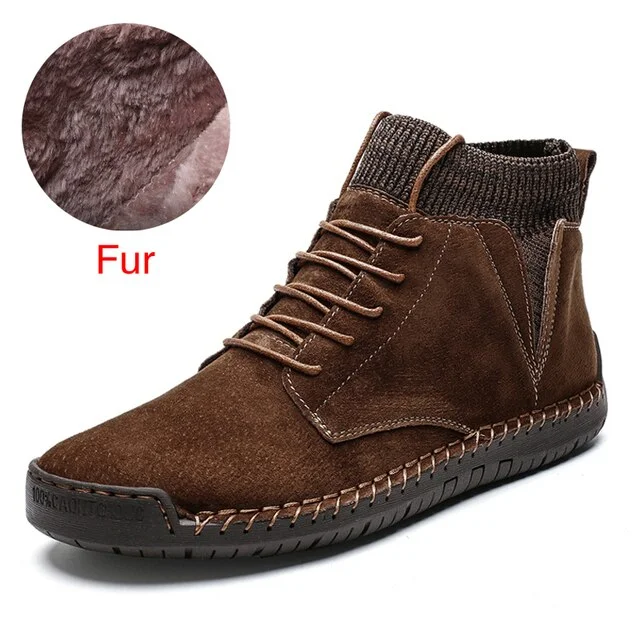 Brown Fur / 6.5 / D - Medium