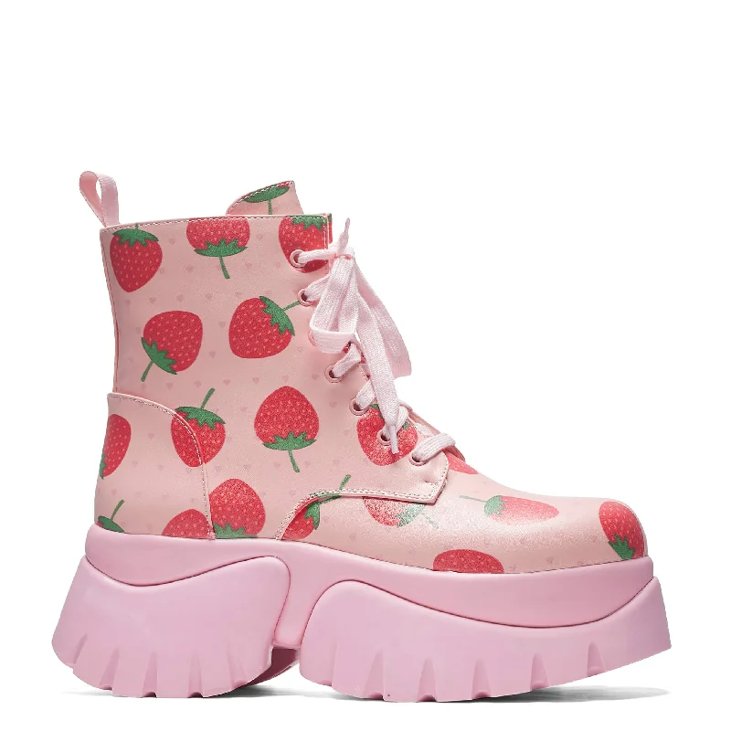 Strawberry Spongecake Pink Vilun Boots