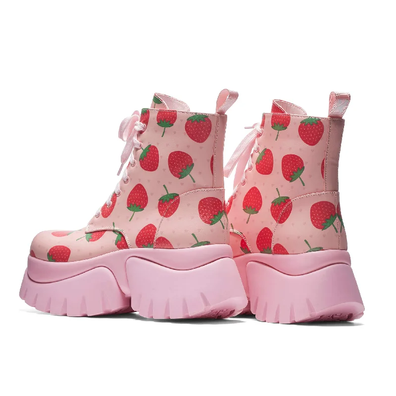 Strawberry Spongecake Pink Vilun Boots