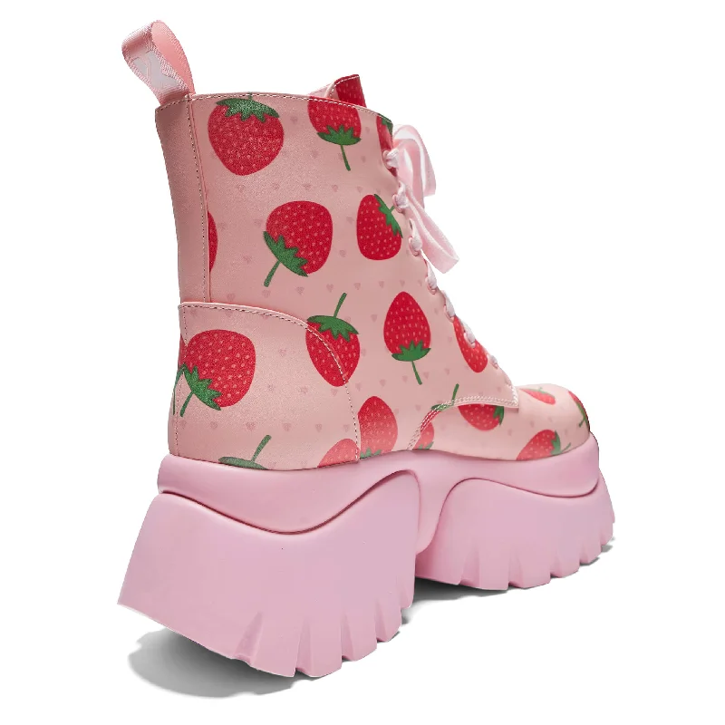 Strawberry Spongecake Pink Vilun Boots