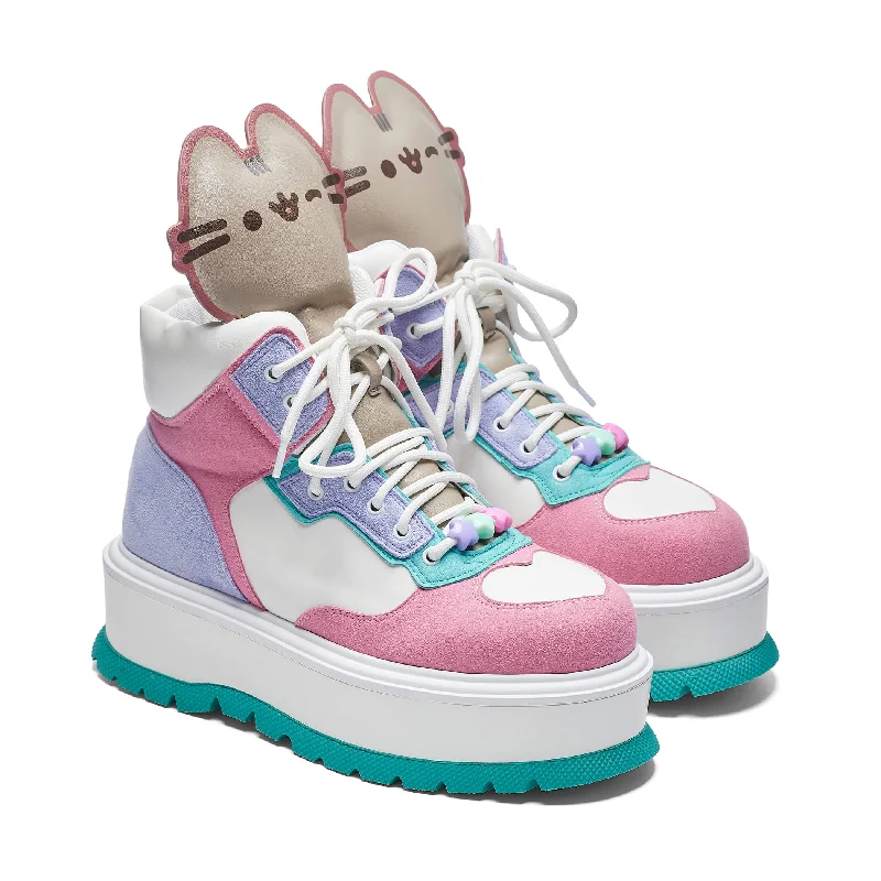 Pusheen Cuddles Pastel Platform Boots