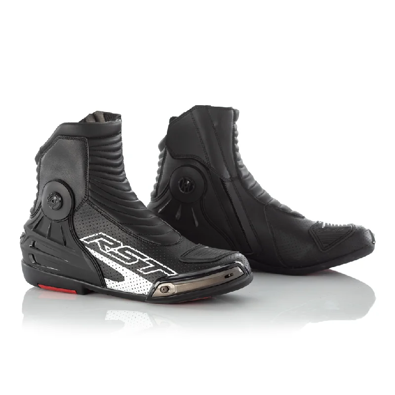 RST Tractech Evo 3 Short Leather Boots - Black