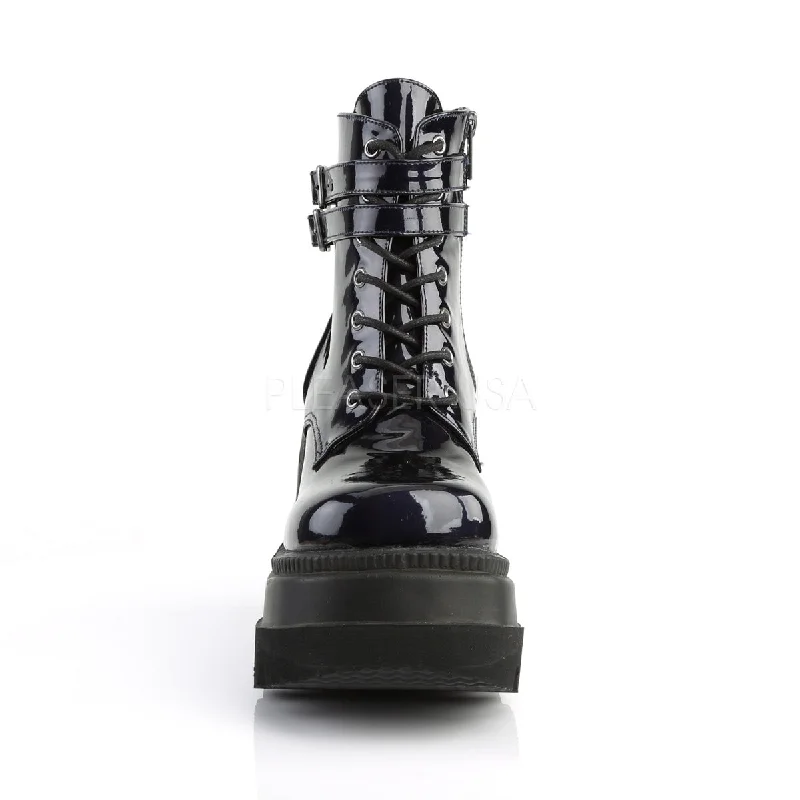 Shaker-52 Wedge Platform Hologram Boots