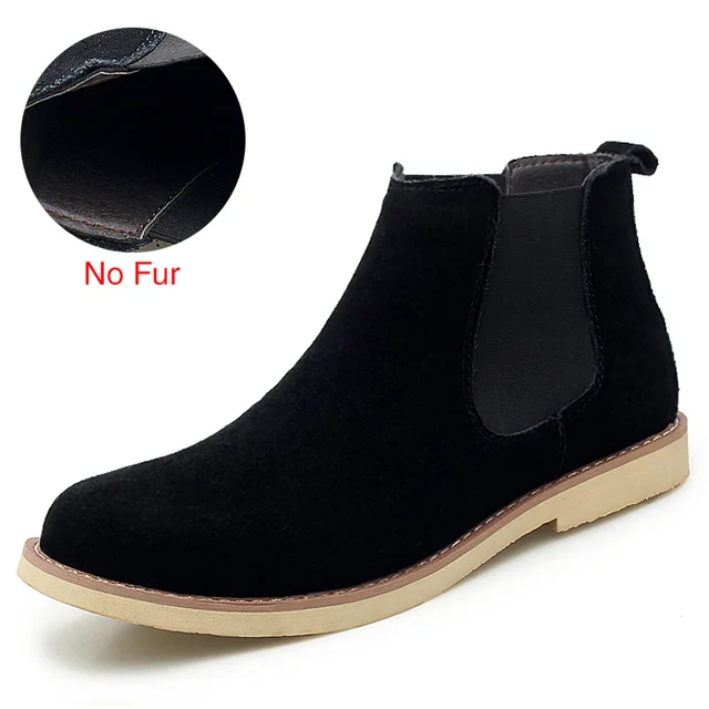 No Fur Black / 6 / D - Medium