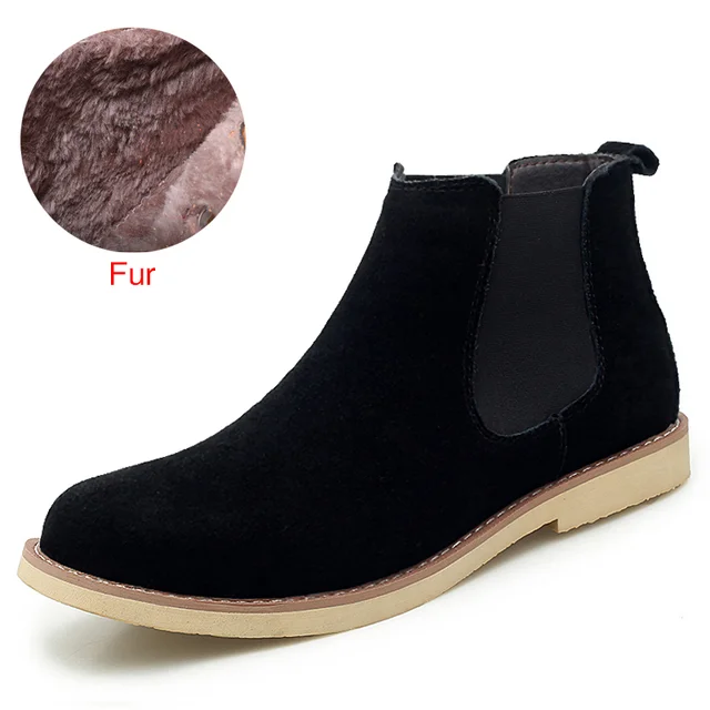 Fur Black / 6 / D - Medium