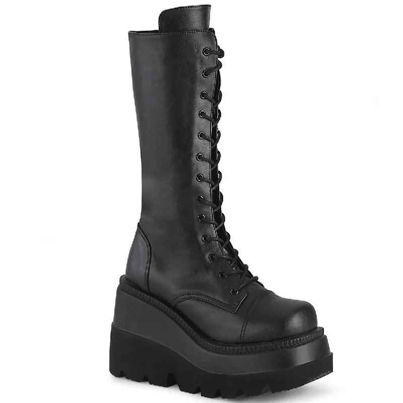 Wedge Platform Shaker Boots (Demonia Shaker-72)