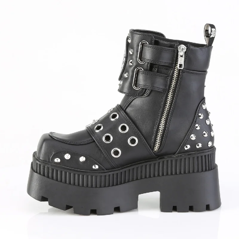 Groundbreaker Chunky Heel Platform Boots Wrath-58