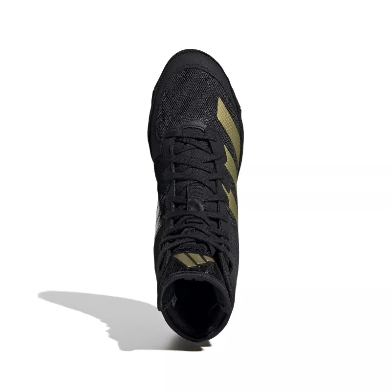 adidas Adizero 2024 Wrestling Shoes Black & Gold Boots