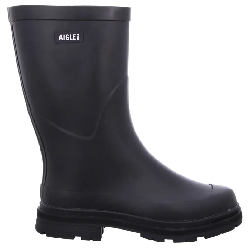 Mid-Calf Rubber Men's Wellington Boots