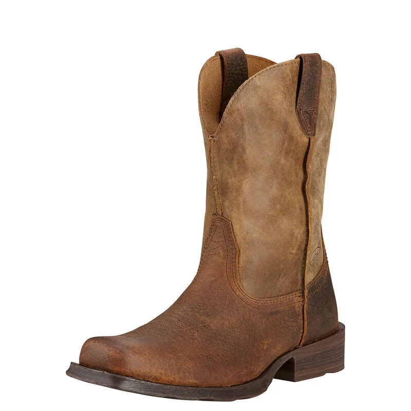 ARIAT Men’s Leather, Square Toe, Western Boots