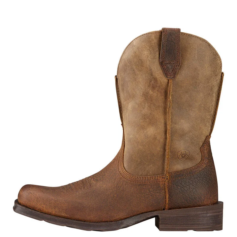 ARIAT Men’s Leather, Square Toe, Western Boots