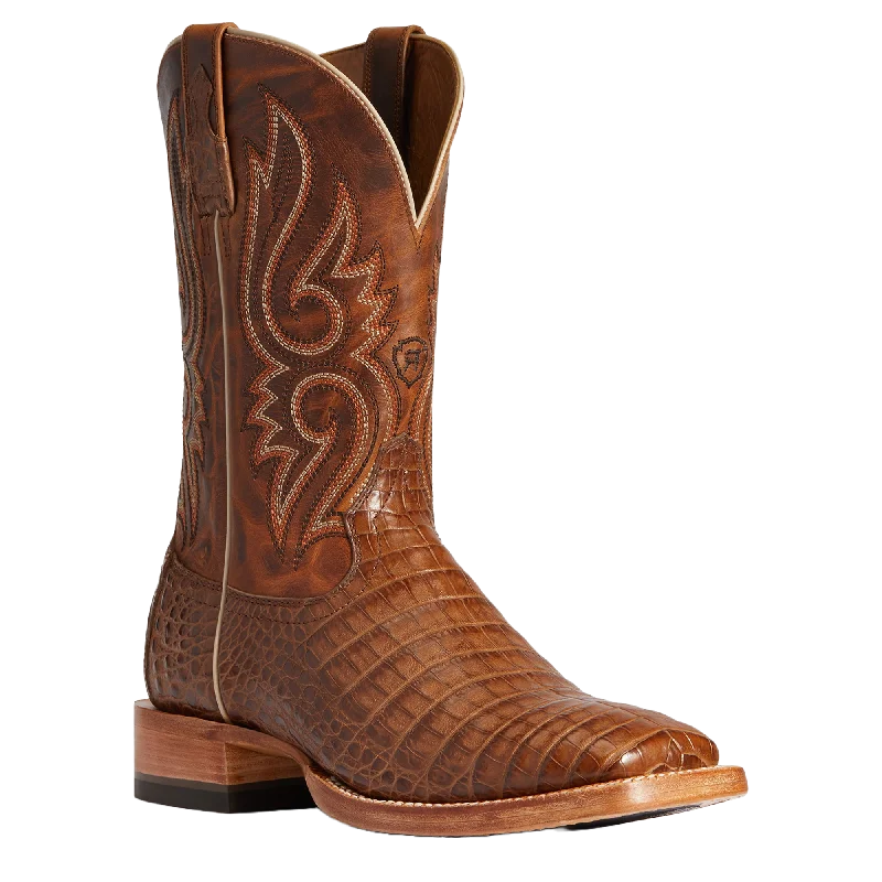 Ariat® Men's Relentless Denton Carmel Tan Exotic Boots 10035923