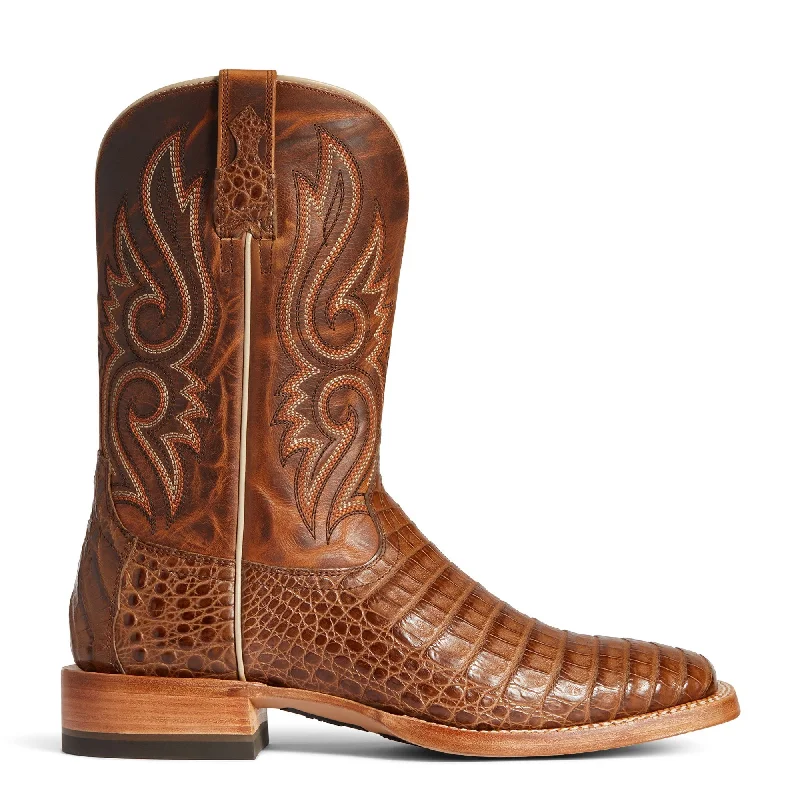 Ariat® Men's Relentless Denton Carmel Tan Exotic Boots 10035923