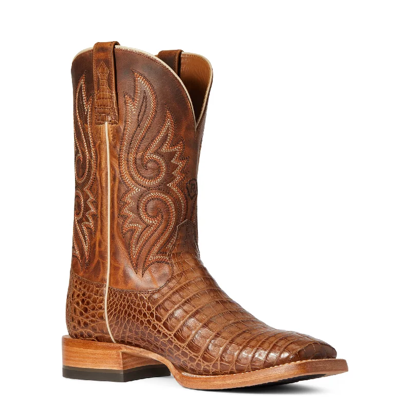 Ariat® Men's Relentless Denton Carmel Tan Exotic Boots 10035923