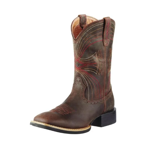 Ariat Mens Sport Wide Square Toe Western Boots