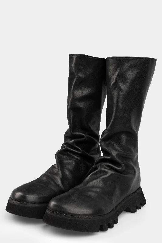 Blake stitch back zip high boots | ZO09V