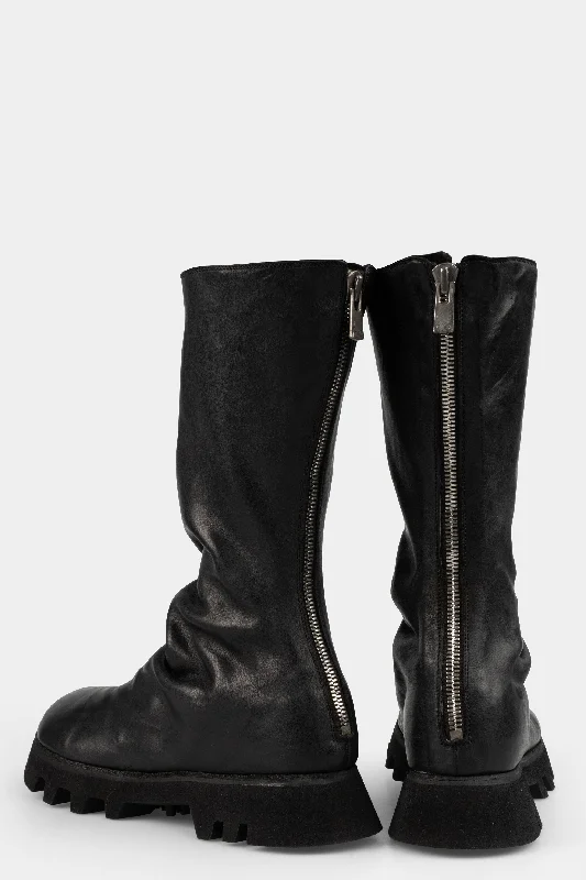 Blake stitch back zip high boots | ZO09V