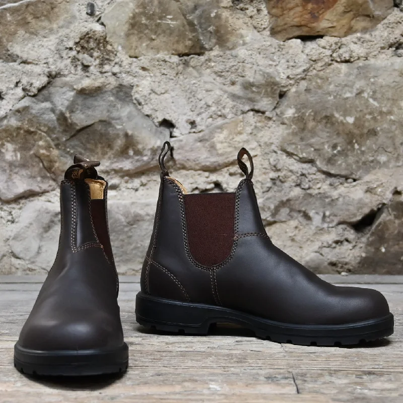 Blundstone Slip On In Walnut Premium Leather