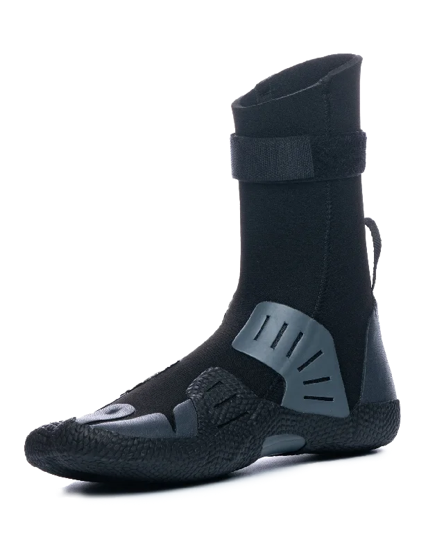 Session 5mm Split Toe Wetsuit Boots in Black & Charcoal