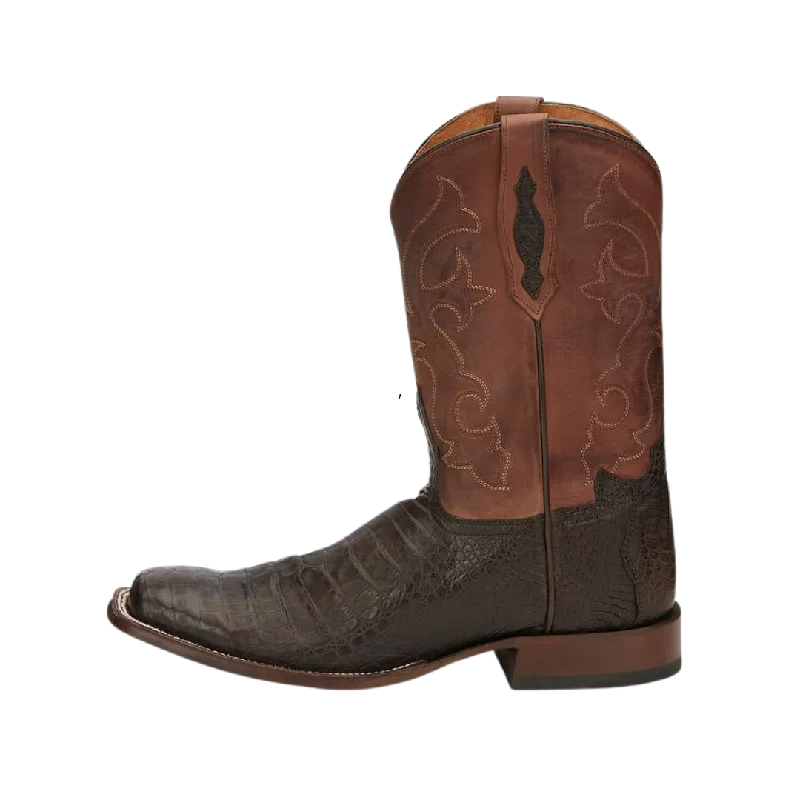 Tony Lama Men's Canyon Brown Caiman Boots