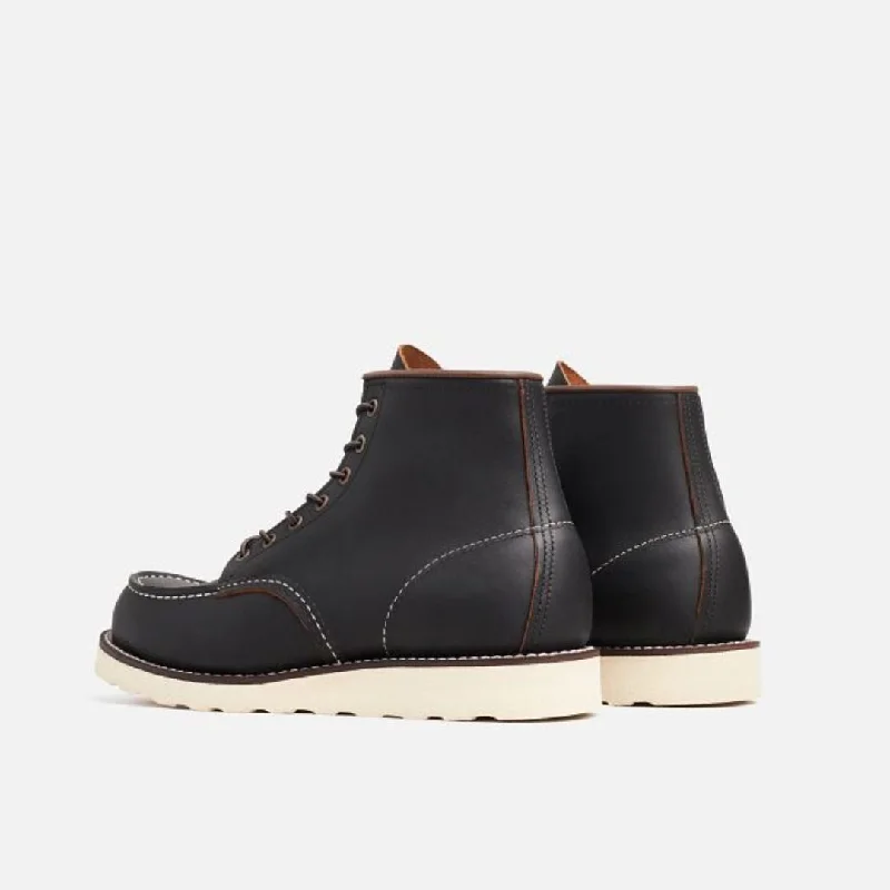 Men's Classic Moc Toe Boot (Black)