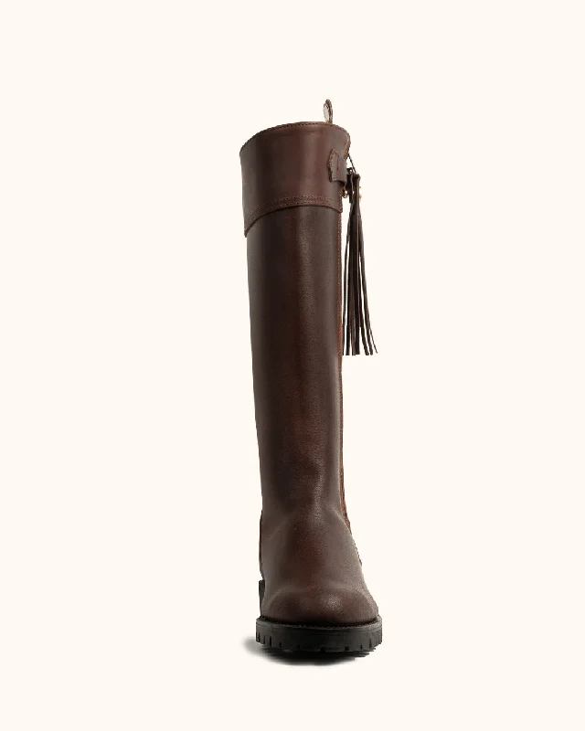 Classic Spanish Riding Boots Full Calf Vibram Sole