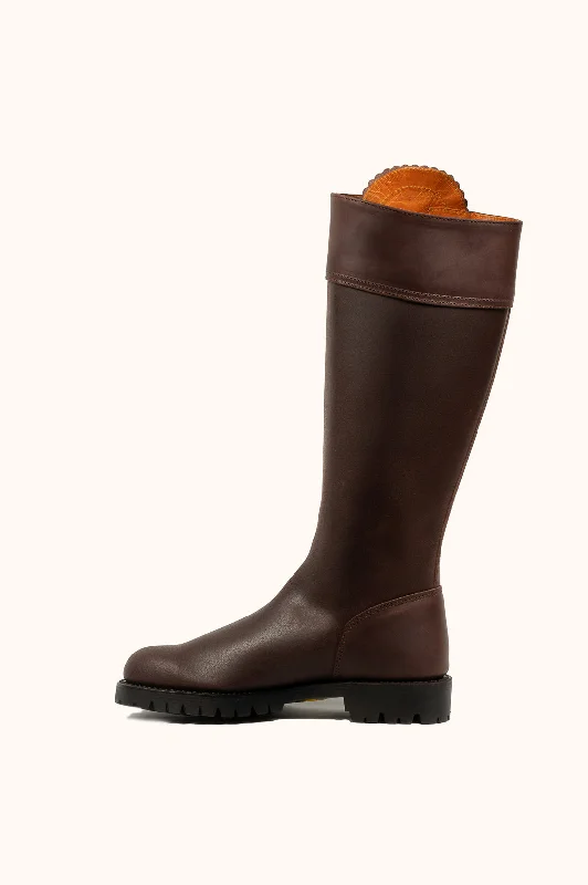 Classic Spanish Riding Boots Full Calf Vibram Sole