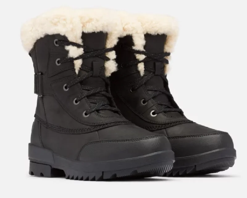 Sorel TORINO™ II Shearling Waterproof Winter Black Boots