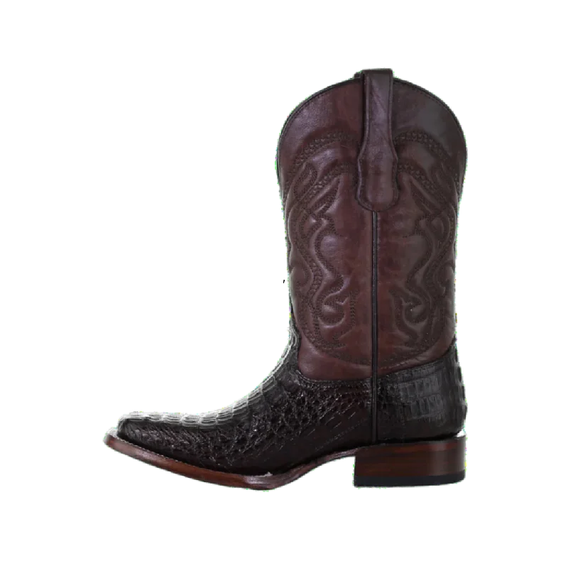 Corral Men's Caiman Embroidery Cowboy Boots