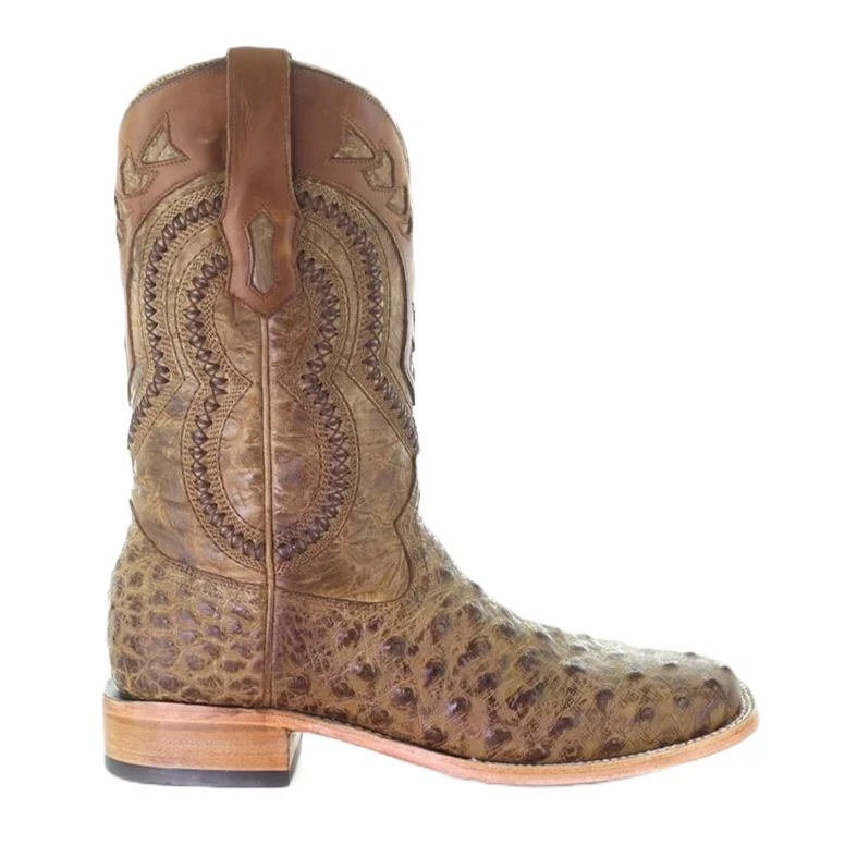 Corral Men's Quill Orix Tan Square Toe Western Boots A4008