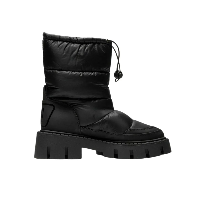 Cph Boots Wom Recycled Nylon - Black