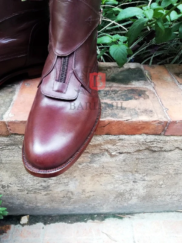 Equestrian Boots - Espresso Calf