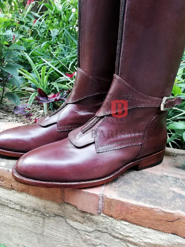 Equestrian Boots - Espresso Calf