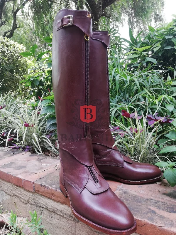 Equestrian Boots - Espresso Calf