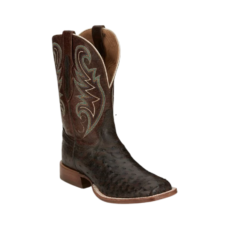 Tony Lama Men's Sienna Exotic Full Quill Ostrich Boots