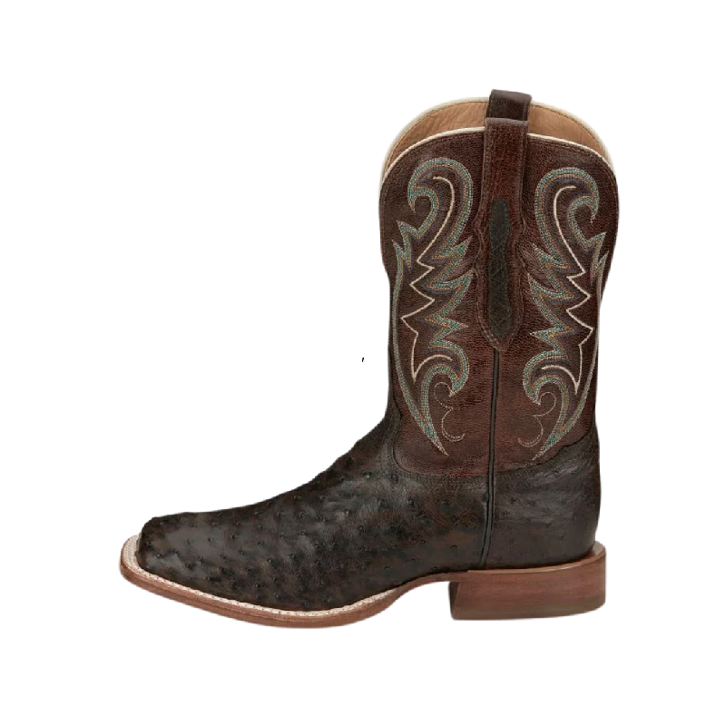 Tony Lama Men's Sienna Exotic Full Quill Ostrich Boots