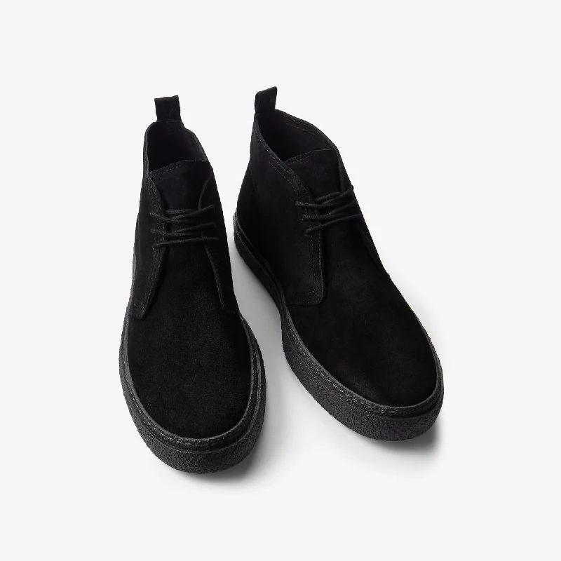 Hawley Suede Shoe (Black)