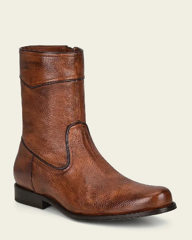 Dress boot honey deer leather