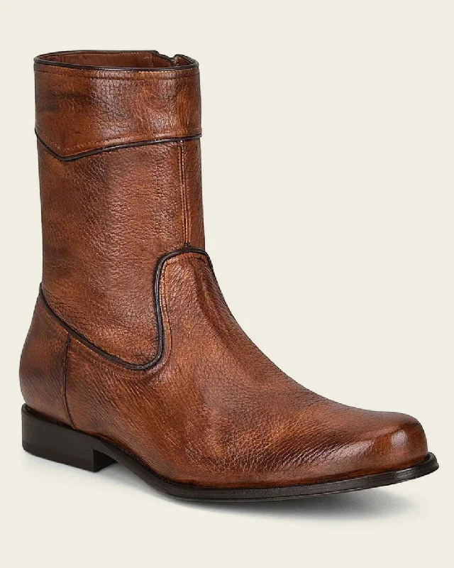 Dress boot honey deer leather