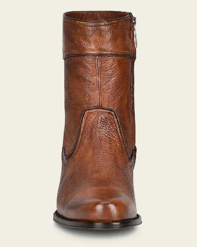 Dress boot honey deer leather