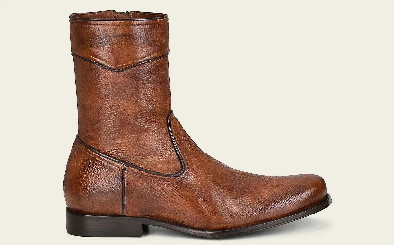 Dress boot honey deer leather