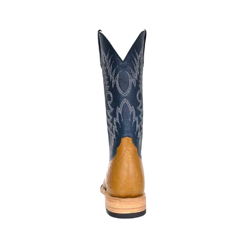 Horse Power Men's Antique Saddle Smooth Blue Kombat Boots