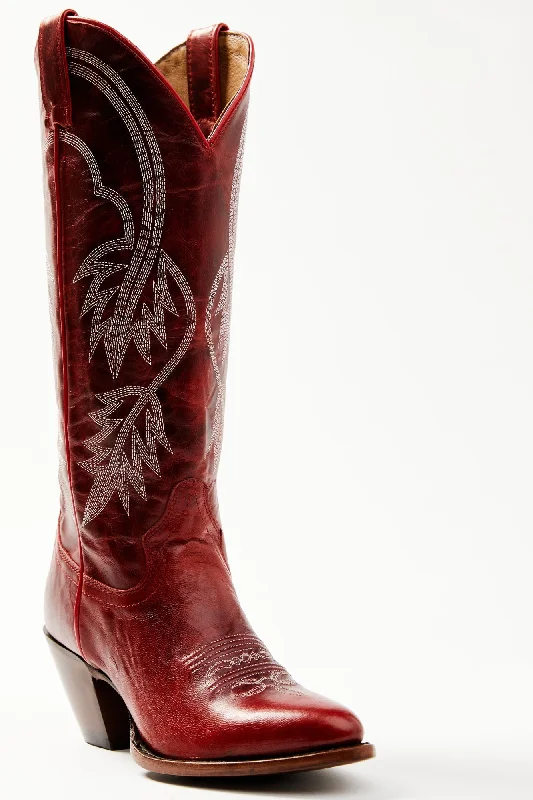 Icon Embroidered Western Tall Boot - Round Toe