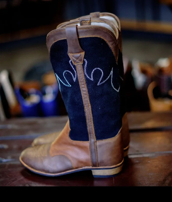 Jerry Detailed Cowboy boots