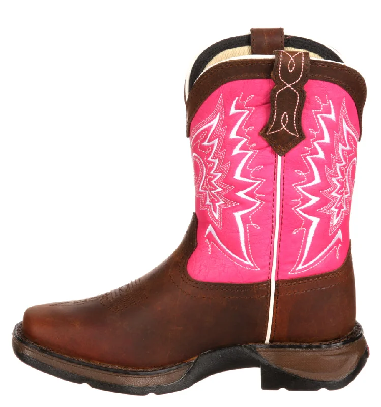 Kids Let Love Fly Boots - Pink