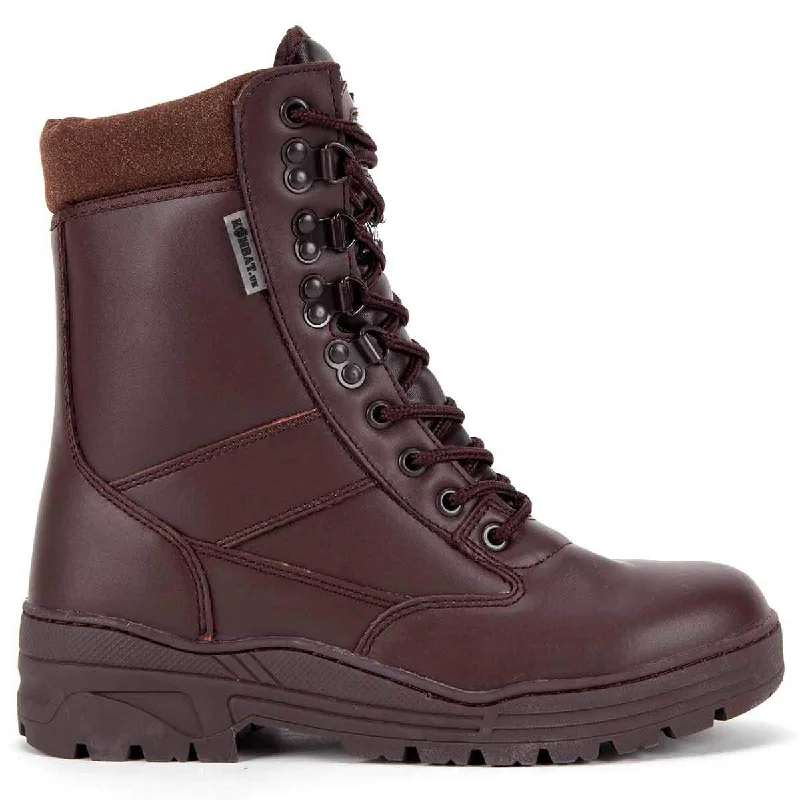 Kombat Brown Leather Patrol Boot