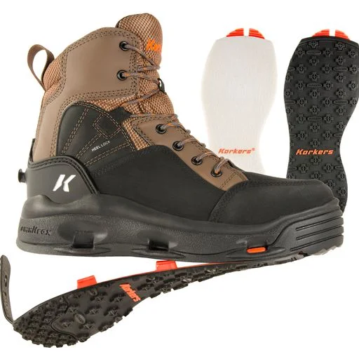 Korkers Buckskin Wading Boots - Fly Fishing