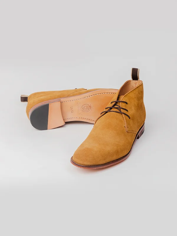 Lakka Chukka Boot - Sand Suede